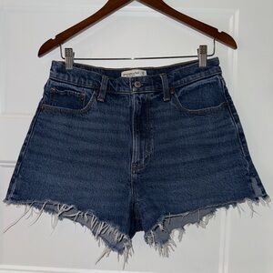 Abercrombie & Fitch Blue Jean Shorts